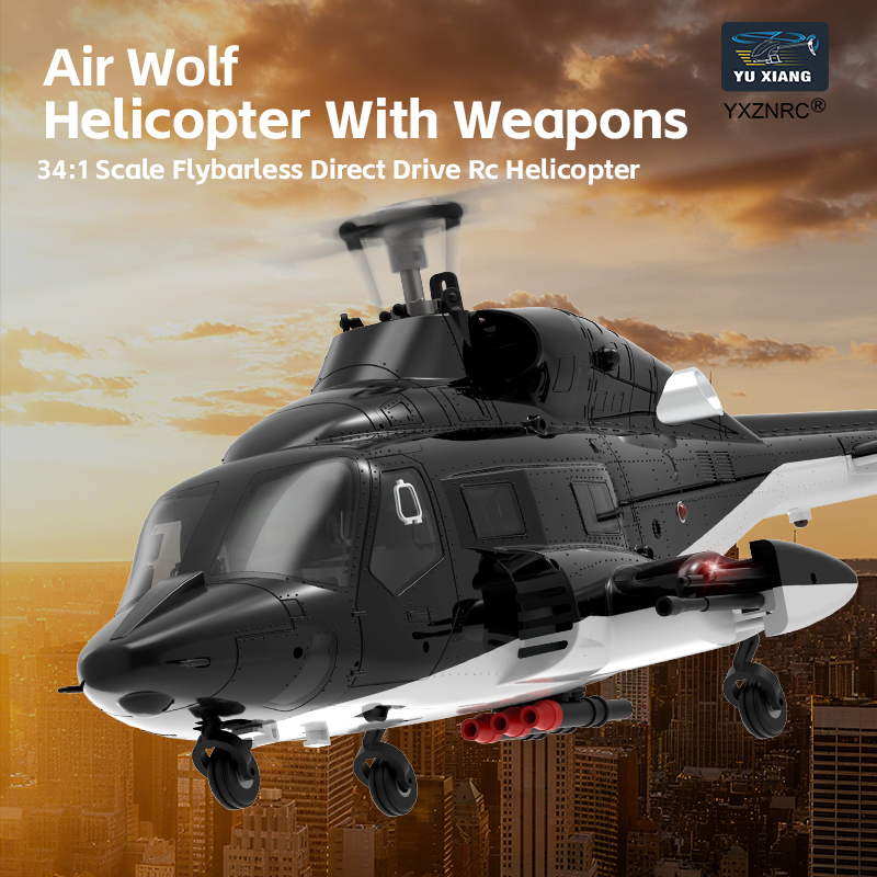 Rc Hobby Airwolf - Yuxiang F02 Optical‑Flow Version Airwolf Armed