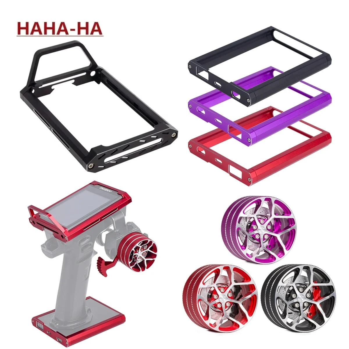 Hobby Zone Rc - CNC Aluminum Transmitter Protector Frame Bracket