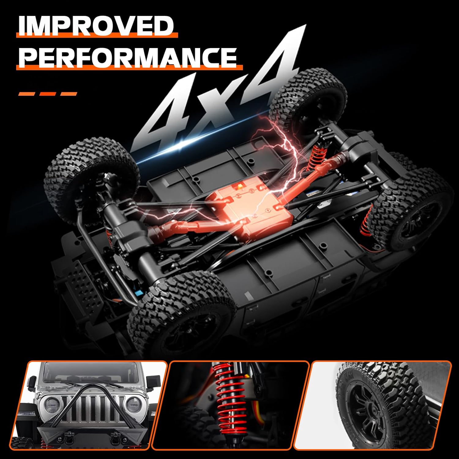 1/12 Scale 4x4 4WD RC Rock Cra - Rc Jeep Hobby 评论和价格