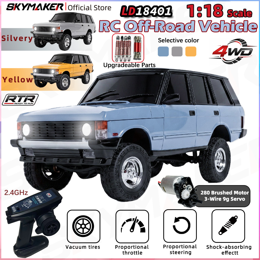 LDRC LD18401 1/18 RC Car 4WD 2 - Rc Hobby Grade Car 评论和价格