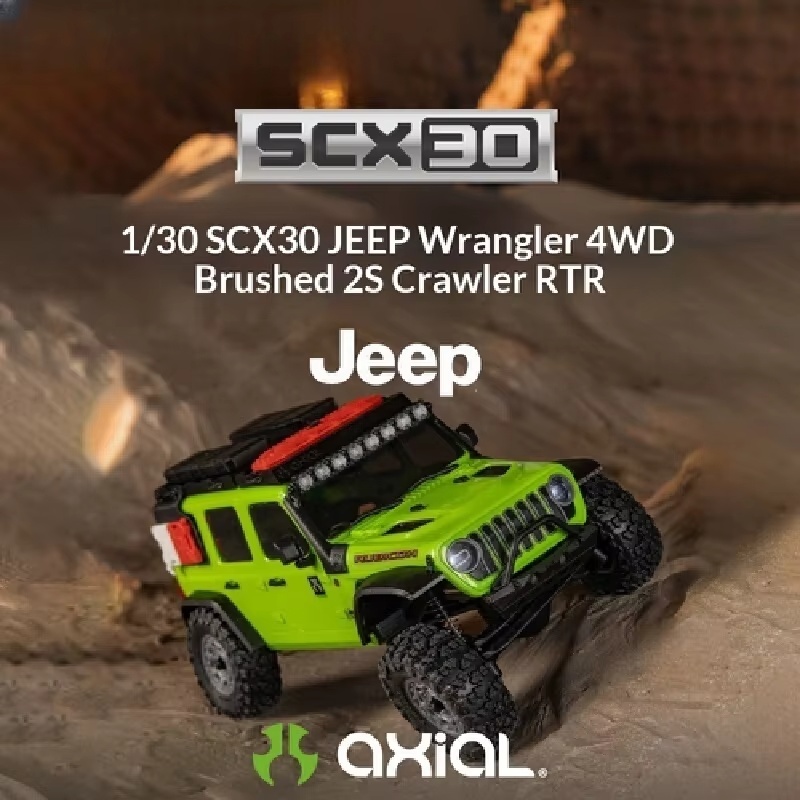 AXIAL 1/30 SCX30 Jeep Wrangler - Rc Jeep Hobby 评论和价格