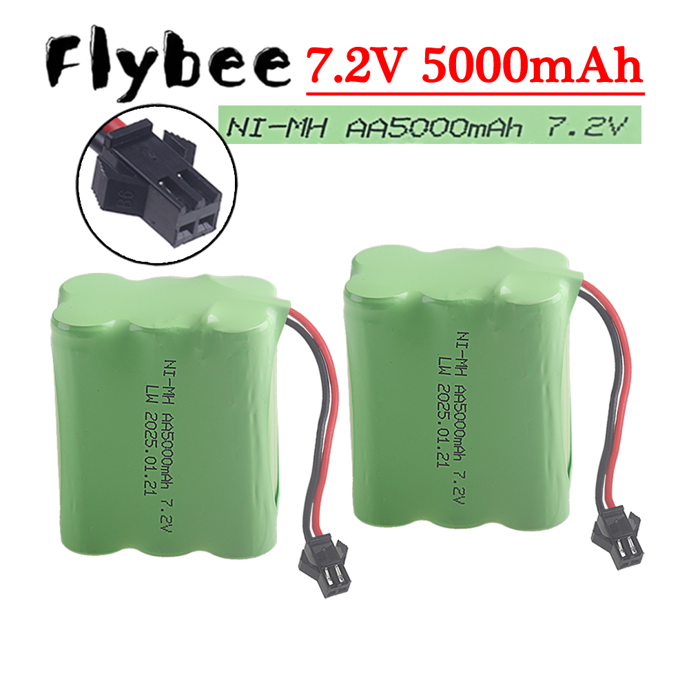 (SM-2P Plug) 7.2V 5000mah NiMH - Rc Hobby & Maskinservice I Eskilstuna 评论和价格