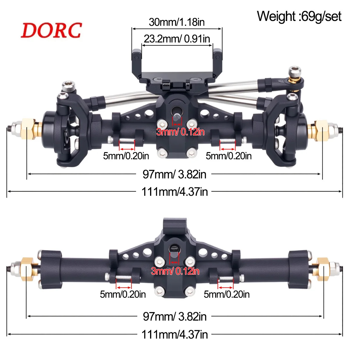 1Set Plastic Axles w/ Servo Mo - Hobby Zone Rc 评论和价格