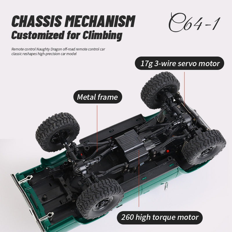 Full Scale WPL C64 4WD Climbin - Rc Hobby Grade Car 评论和价格