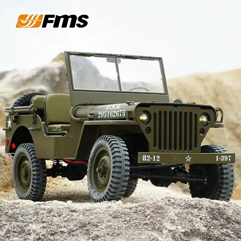 6 Scale RC Willys Jeep 4WD Off - Rc Jeep Hobby 评论和价格