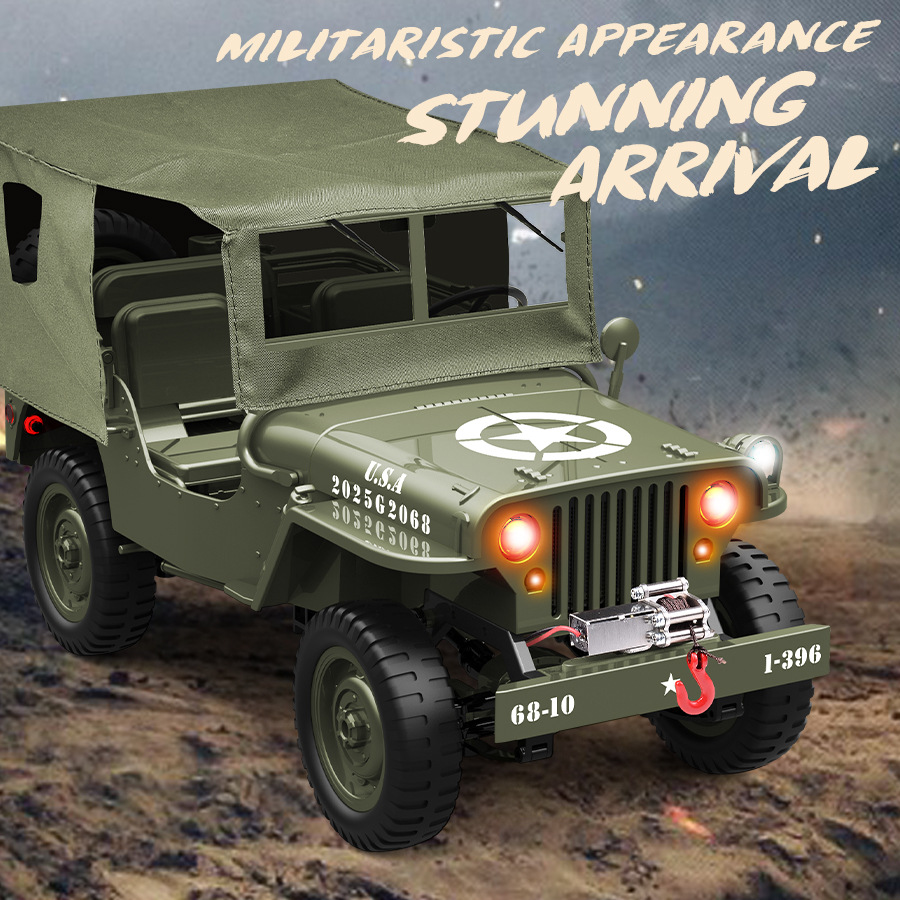 JJRC C8815 1:10 Willis Jeep RC - Rc Jeep Hobby 评论和价格