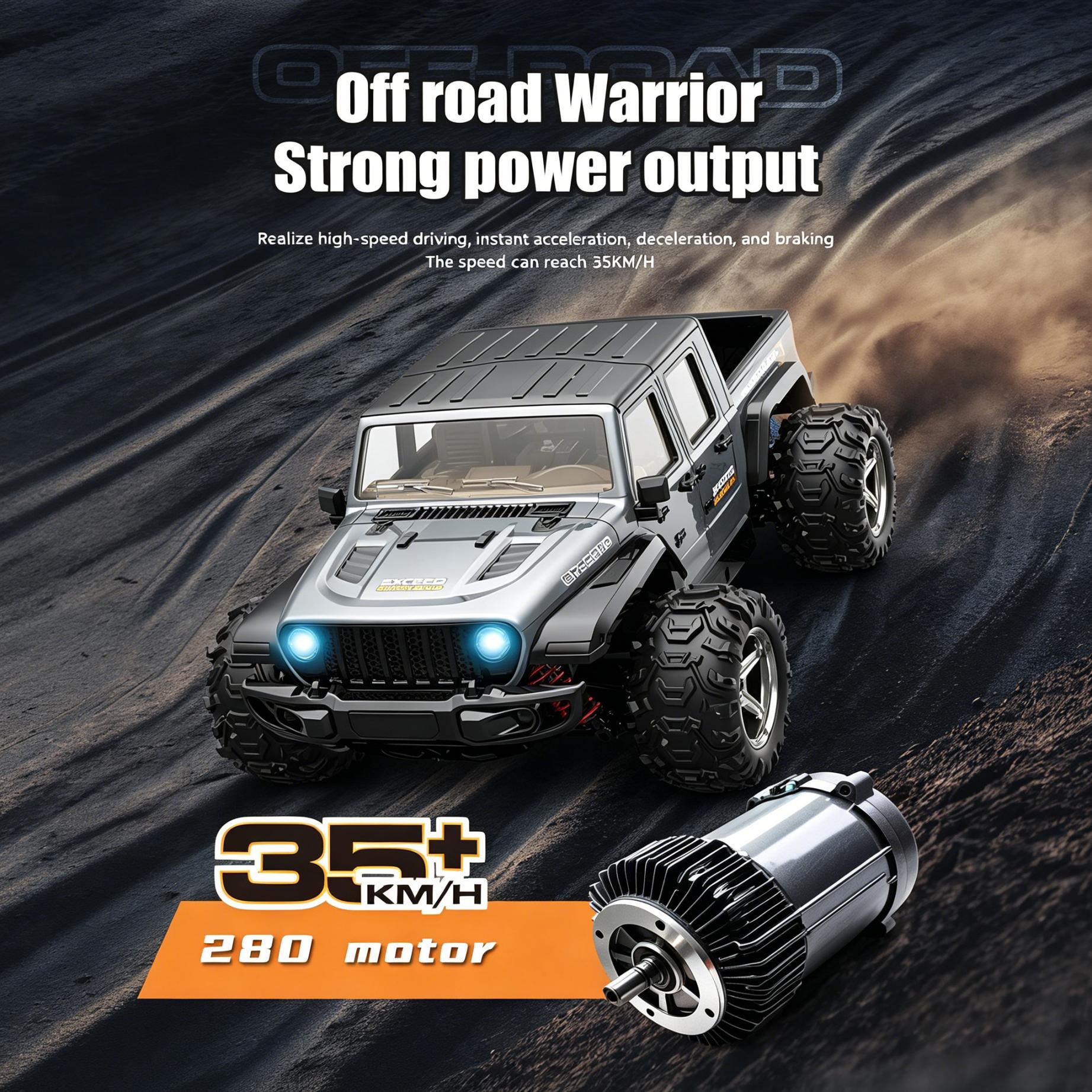 1:20 4WD RC Jeep Car Monster T - Rc Jeep Hobby 评论和价格