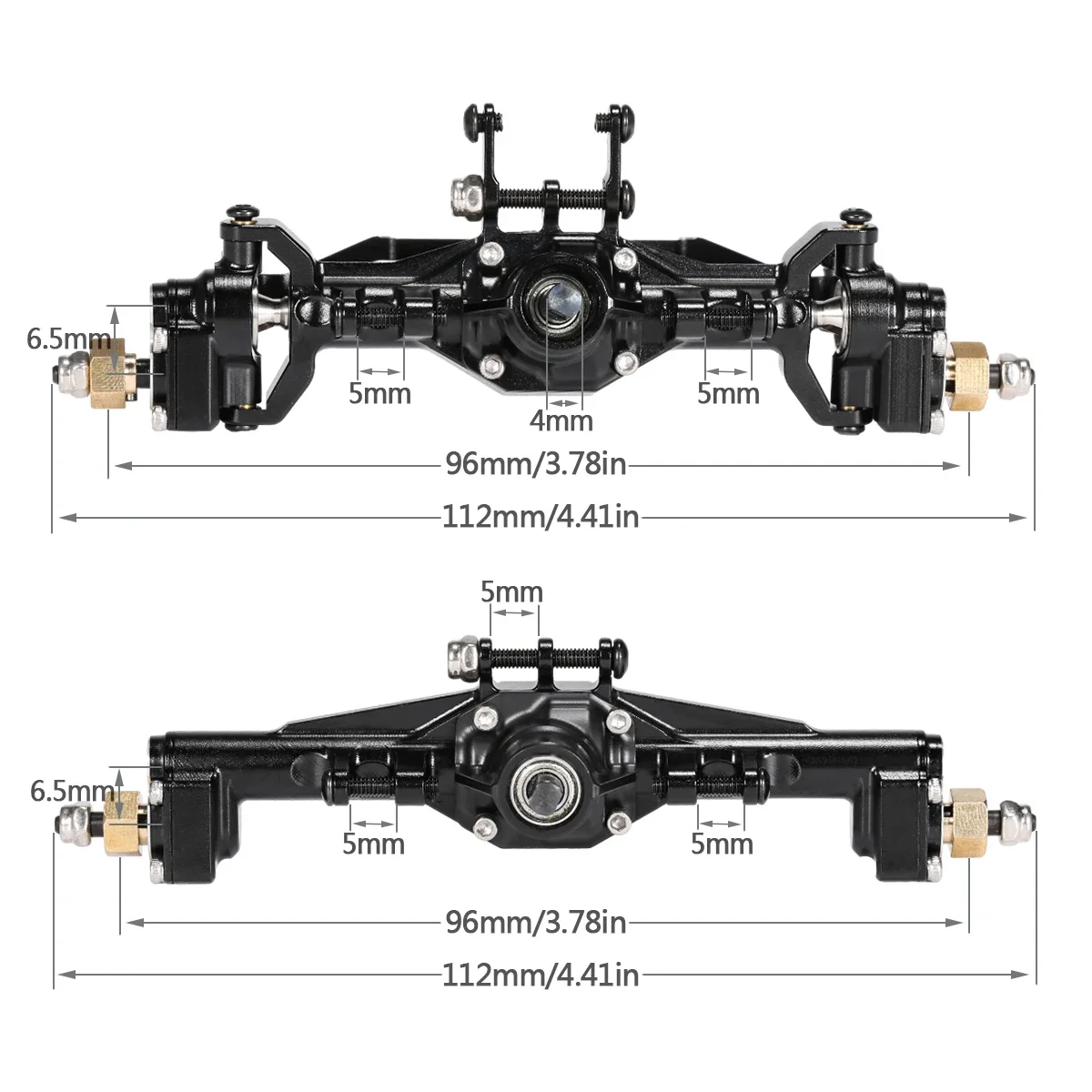 TRX4M Aluminum Front Rear Port - Hobby Zone Rc 评论和价格