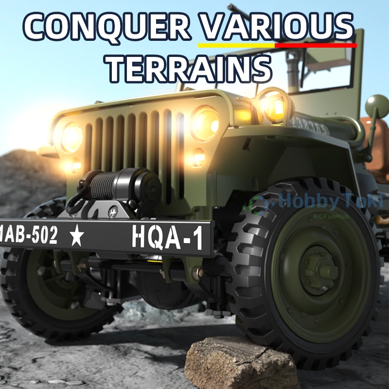 1/14 US 2.4G 4WD RC Jeep Car M - Rc Jeep Hobby 评论和价格
