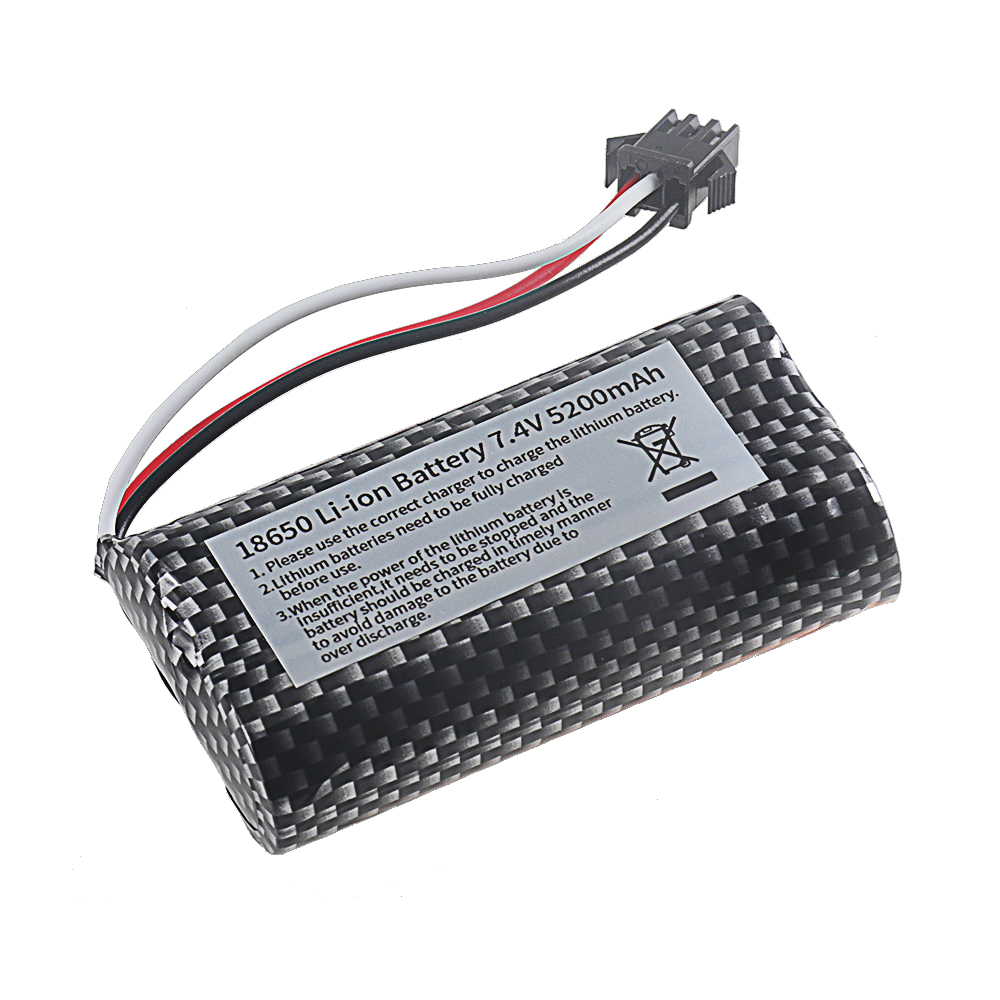 18650 Li-ion 7.4V 5200mAh Batt - Rc Hobby & Maskinservice I Eskilstuna 评论和价格