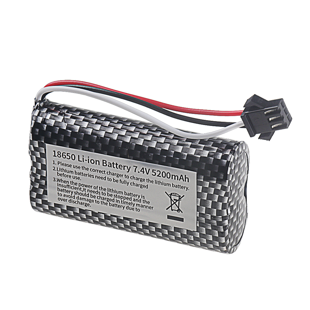18650 Li-ion 7.4V 5200mAh Batt - Rc Hobby & Maskinservice I Eskilstuna 评论和价格