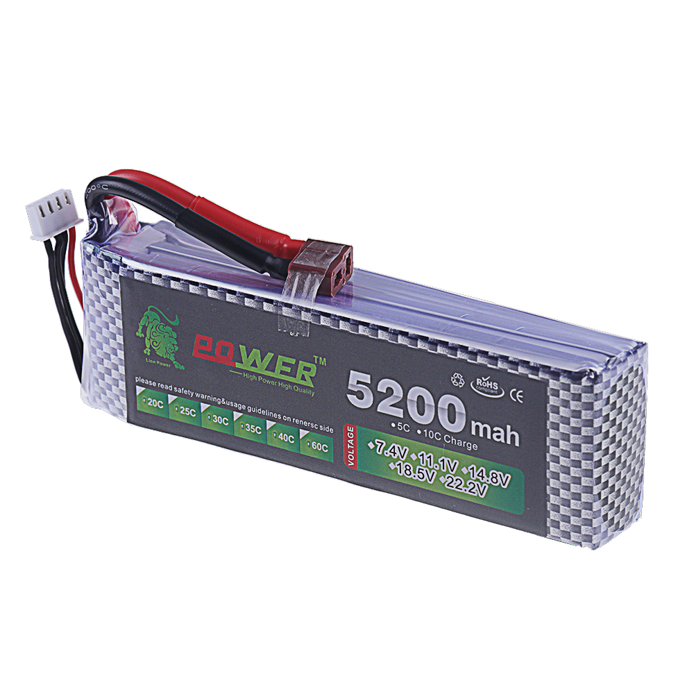 3S Lipo Battery 11.1V 5200mah  - Rc Hobby & Maskinservice I Eskilstuna 评论和价格